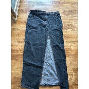Lioness Black Denim skirt